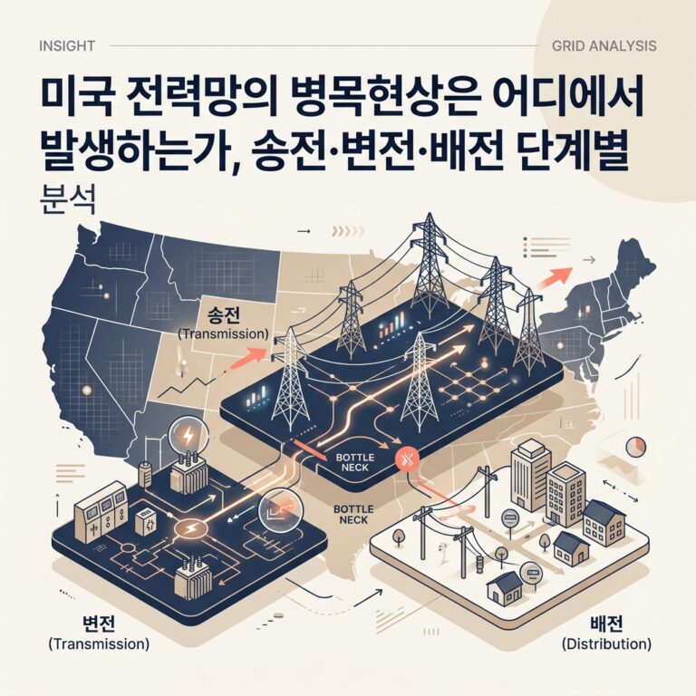 미국 전력망의 병목현상