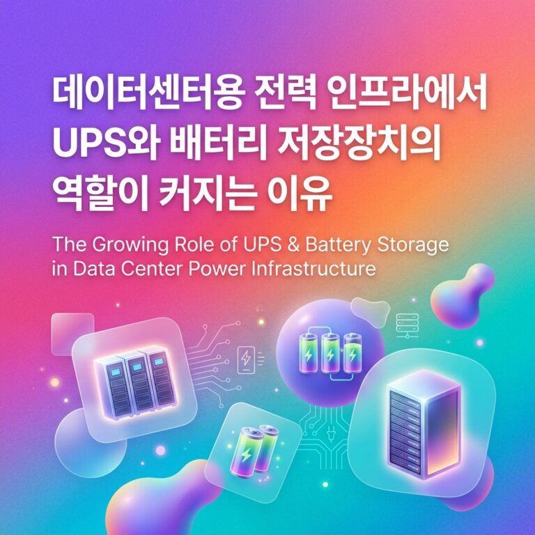 데이터센터용 전력 인프라