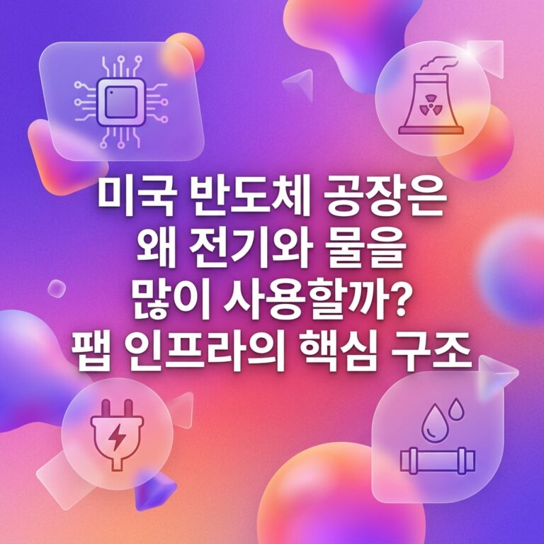 팹 인프라의 핵심 구조