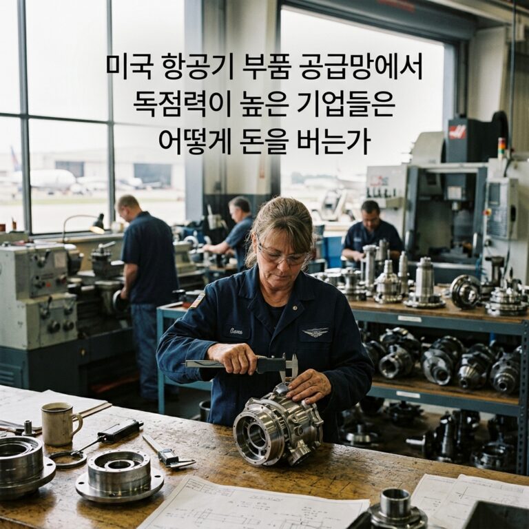 미국 항공기 부품 공급망